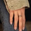 bague solitaire diamant Alice or 18 carats aupiho joaillerie