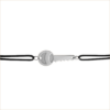 key cord bracelet white gold 18 carat recycled gold aupiho jewellery