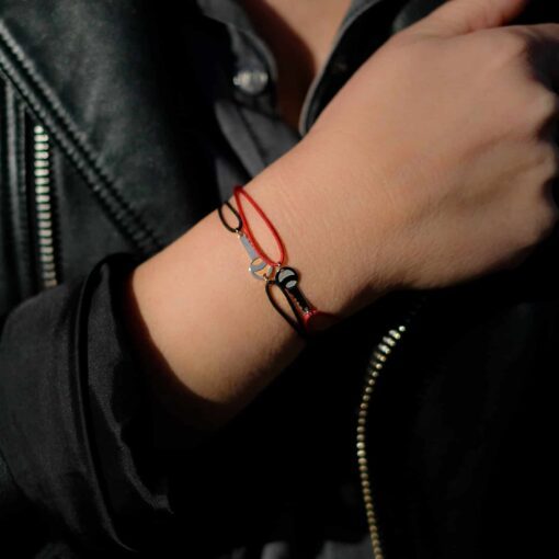 bracelet cordon clé or recyclé 18 carats sésame aupiho joaillerie