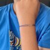 key cord bracelet white gold recycled gold 18 carats aupiho jewellery