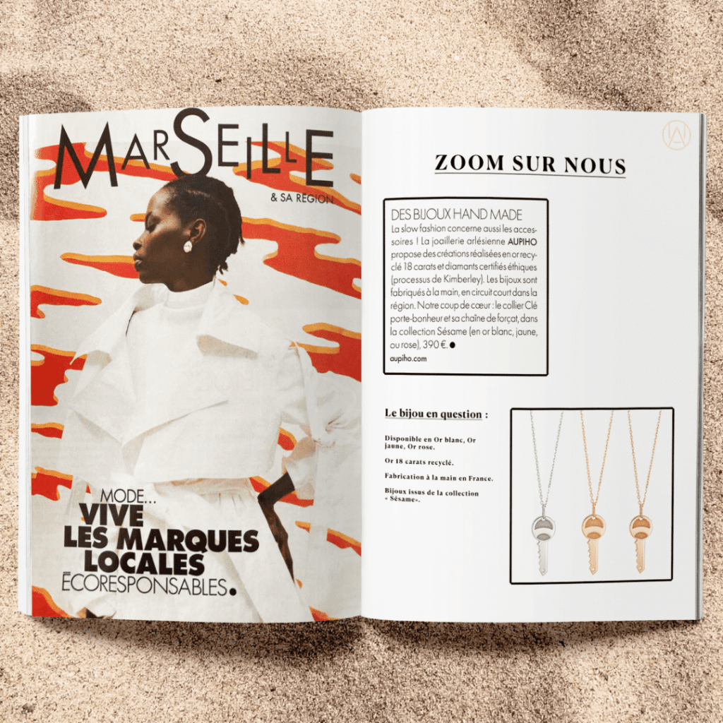 parution ELLE aupiho joaillerie