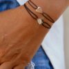 bracelet coeur en or cordon enfant femme or recyclé bijou aupiho joaillerie