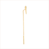 boucle d'oreille clé chaine or jaune or recyclé 18 carats aupiho joaillerie