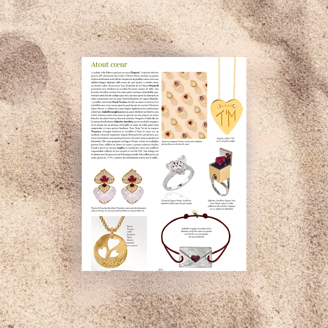 article magazine dreams parution aupiho joaillerie