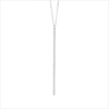 long necklace barrette white gold white diamonds 18 carats recycled gold aupiho joaillerie