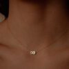 collier infini or jaune or recyclé 18 carats aria aupiho joaillerie