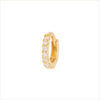 piercing créole or jaune et diamants blancs or recyclé 18 carats éternelle aupiho joaillerie