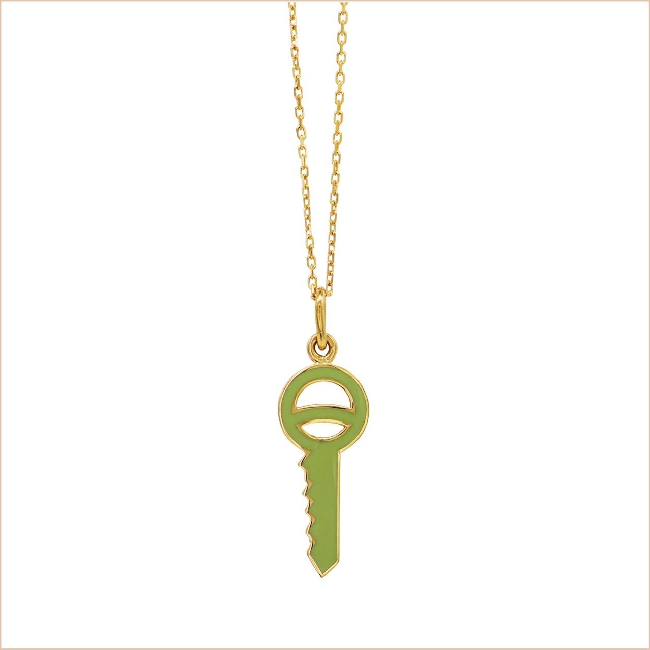 Pendentif clé Sésame Colors
