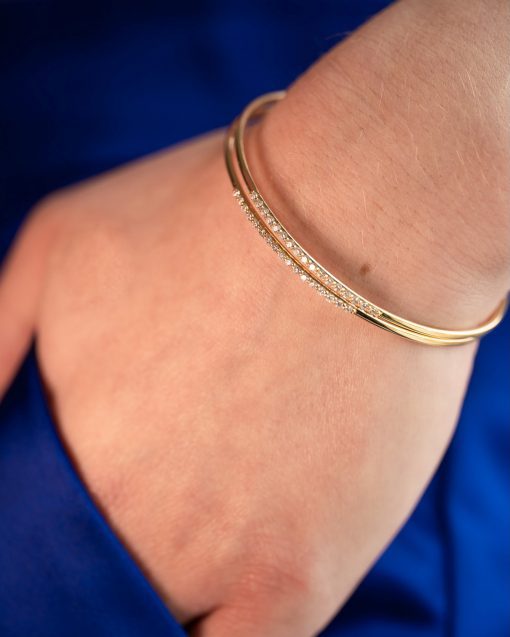 jonc or et diamants glam aupiho joaillerie
