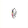 piercing white gold and fine stones 18 carat recycled gold aupiho jewelry