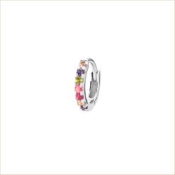 piercing white gold and fine stones 18 carat recycled gold aupiho jewelry