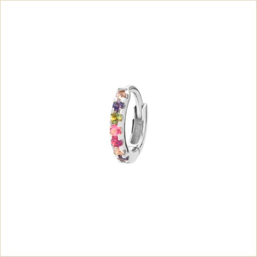 piercing white gold and fine stones 18 carat recycled gold aupiho jewelry