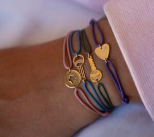 Bijoux porte-bonheur : la clé, l’étoile, cœur, le fer à cheval, symboles de chance et d'espoir