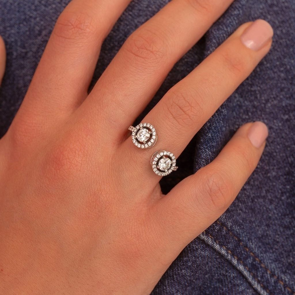 Bague de fiançailles sur mesure