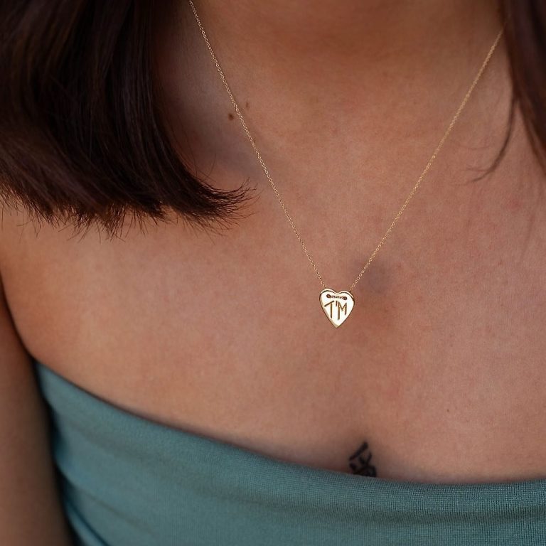 Collier Cœur en Or