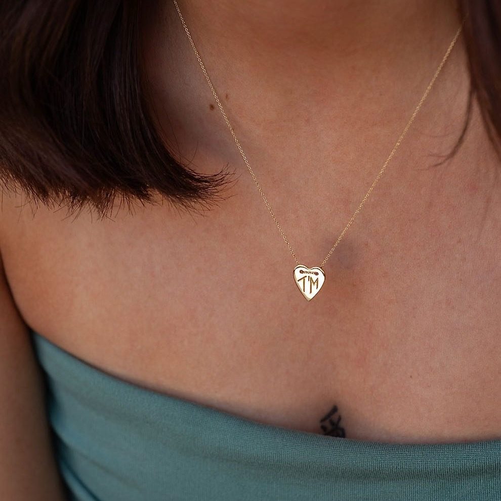Collier Cœur en Or