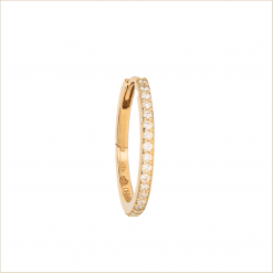 créole or jaune diamants 15 mm divine aupiho joaillerie