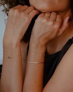 bracelet jonc en or 
