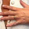 bague chaîne coeur or 18 carats aupiho joaillerie