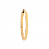 créole en or jaune 20 mm divine aupiho joaillerie