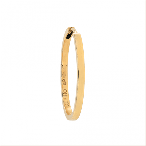 créole en or jaune 20 mm divine aupiho joaillerie