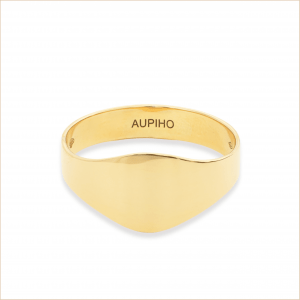alliance pour homme or jaune 18 carats chevaliere aupiho joaillerie